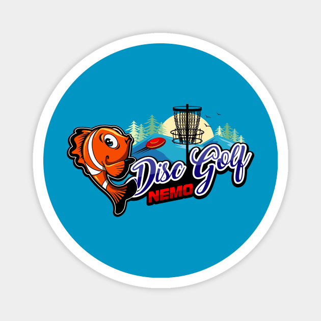 Disc Golf Nemo Magnet by awesomeniemeier